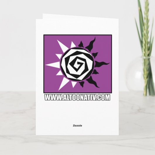 Heulengeburtstags-Karte Karte (Rückseite)