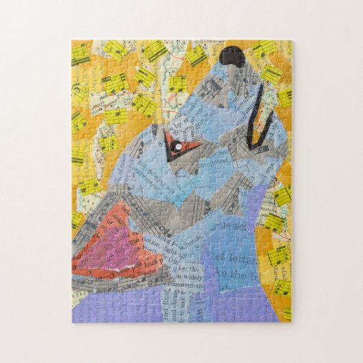Heulenhund Puzzle (Vertikal)