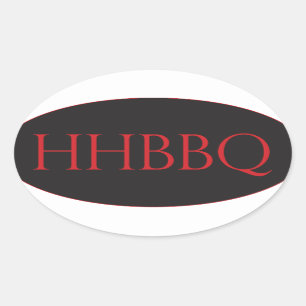 Heulenschwein-Grill-Euro-Aufkleber Ovaler Aufkleber