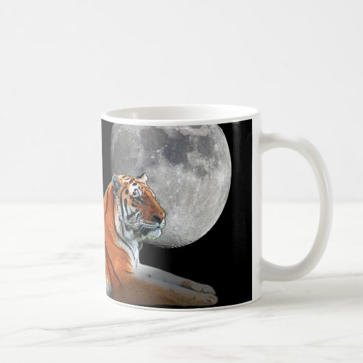 Heulentiger-Mond-Tasse Tasse (Rechts)
