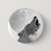 Heulenwolf Button (Vorderseite)