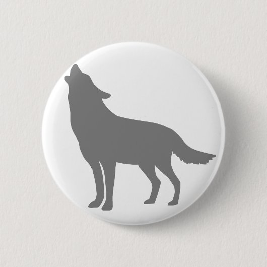 Heulenwolf Button (Vorderseite)