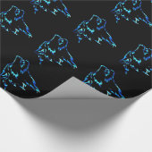 Heulenwolf Geschenkpapier (Ecke)