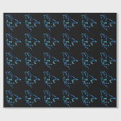 Heulenwolf Geschenkpapier (Flach)