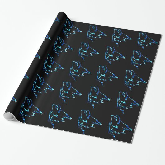 Heulenwolf Geschenkpapier (Ungerollt)