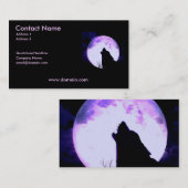 Heulenwolf-Visitenkarte Visitenkarte (Vorne/Hinten)