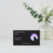 Heulenwolf-Visitenkarte Visitenkarte (Stehend Vorderseite)