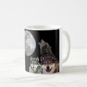 Heulenwolfentwurf Kaffeetasse (VorderseiteRechts)