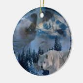 HeulenWolfsrudel Keramik Ornament (Links)