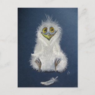 Heulet - Baby-Vogel Postkarte