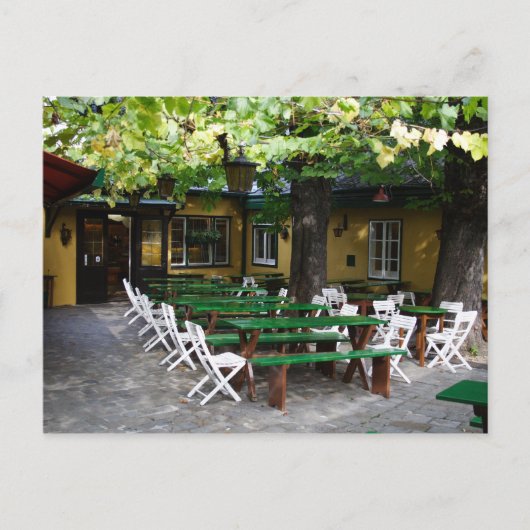 Heuriger Postkarte (Vorderseite)