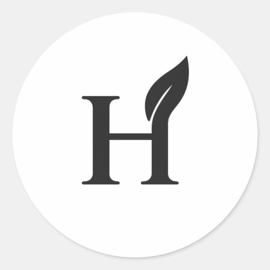 Heuschach Runder Aufkleber (Vorderseite)