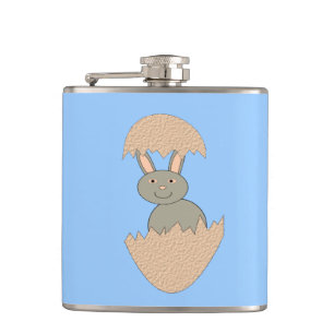 Heuschnupfen aus der feinen Ei-Flasche Flachmann