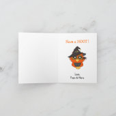 Heuschnupfen Kids Halloween Karte (Innenseite)