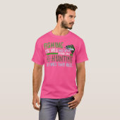 Heuschnuppe und Fischsaison T-Shirt (Vorne ganz)