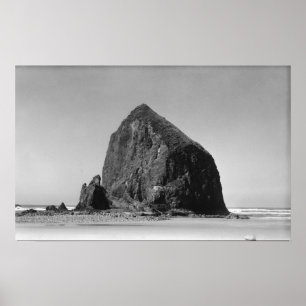 Heuschober-Felsen am Kanonen-Strand, Poster