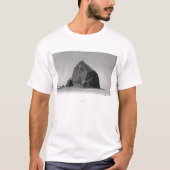 Heuschober-Felsen am Kanonen-Strand, T-Shirt (Vorderseite)