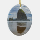 Heuschober-Felsen, Kanonen-Strand, Oregon Keramikornament (Rechts)