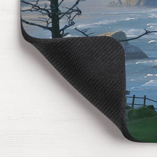 Heuschober-Felsen, Kanonen-Strand, Oregon Mousepad (Ecke)