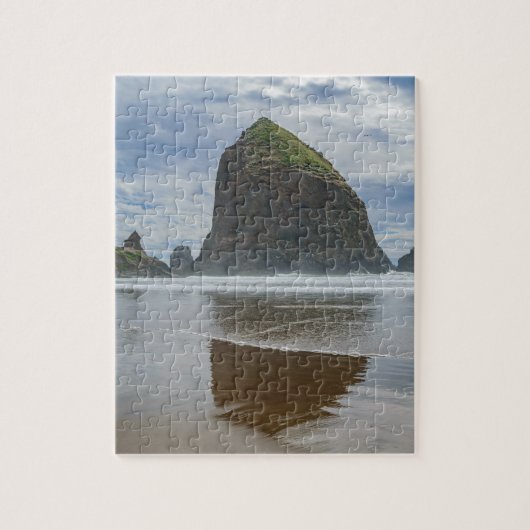 Heuschober-Felsen, Kanonen-Strand, Oregon Puzzle (Vertikal)