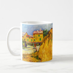 Heuschober in der Provence von Vincent van Gogh Kaffeetasse