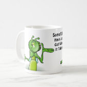 Heuschrecke Kaffeetasse (Vorderseite Links)