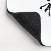 Heuschrecke mit "Zen" Symbol Mousepad (Ecke)