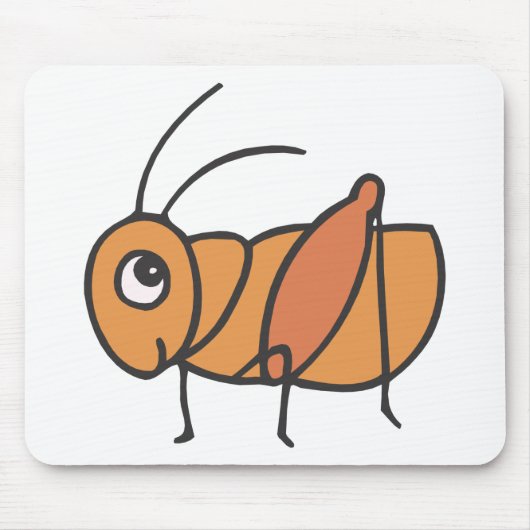 Heuschrecke Mousepad (Vorne)
