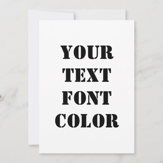 Heuschrecken Dankeskarte (Rückseite)