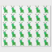 Heuschrecken-Design Geschenkpapier (Flach)