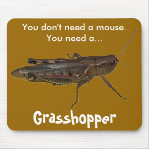 Heuschrecken-Entwurf Mousepad