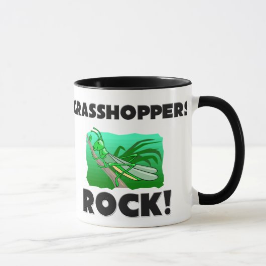 Heuschrecken-Felsen Tasse (Rechts)