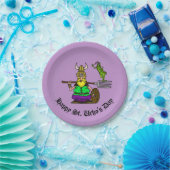 Heuschrecken-Friedenszeichen-Papier-Teller St. Pappteller (Party)