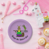 Heuschrecken-Friedenszeichen-Papier-Teller St. Pappteller (Party)