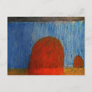 Heuschrecken im Regen Postkarte