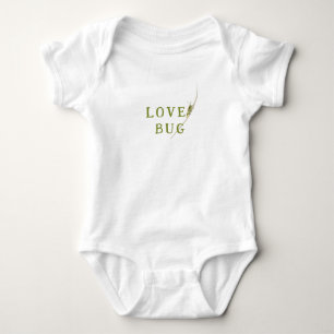 Heuschrecken-Liebeskäfer-Botanischer-Baby-Party Baby Strampler