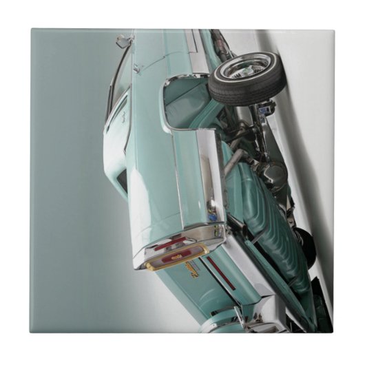 Heuschrecken - Lowrider'n-Gewohnheits-Autos Fliese (Vorderseite)