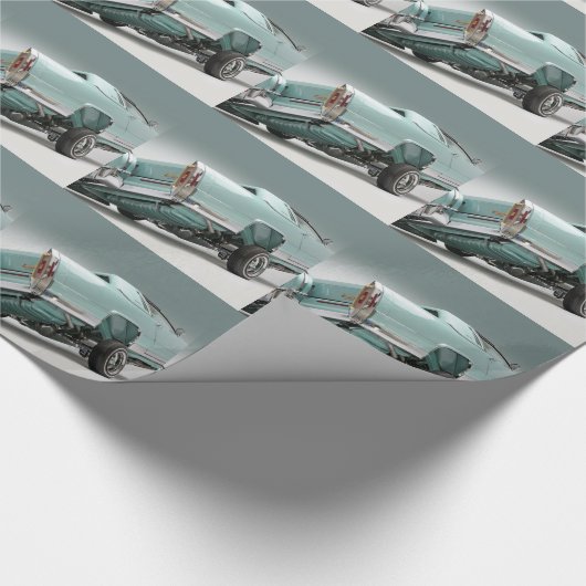 Heuschrecken - Lowrider'n-Gewohnheits-Autos Geschenkpapier (Ecke)