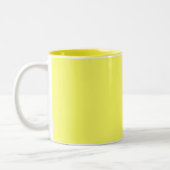 Heuschrecken-Spiel-Logo-Tasse Zweifarbige Tasse (Links)