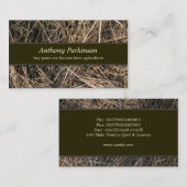 Heustroh-Visitenkarte Visitenkarte (Vorne/Hinten)