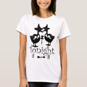 Heute Abend fliegen wir, Halloween-Gänsehaut T-Shirt