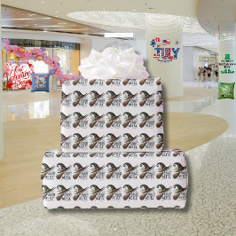 Heute Abend fliegen wir Halloween Geschenkpapier