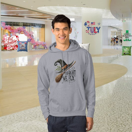 Heute Abend fliegen wir Halloween Hoodie