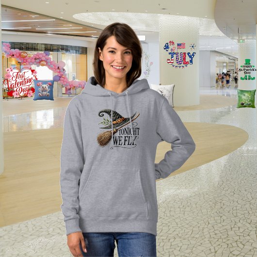 Heute Abend fliegen wir Halloween Hoodie