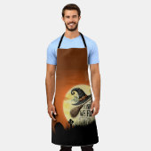 Heute Abend fliegen wir Halloween Schürze (Getragen)