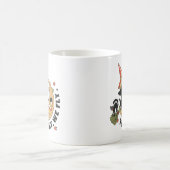 Heute Abend fliegen wir Niedlich Hexe Kaffeetasse (Mittel)