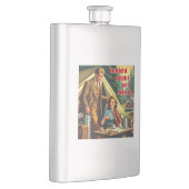 Heute Abend könnte das Camping von Messy sein Flachmann (Rechts)