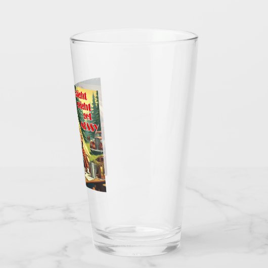 Heute Abend könnte das Camping von Messy sein Glas (Links)