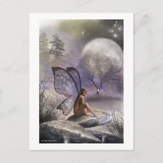 Heute Abend wartet sie auf PostCards Postkarte (Vorderseite)