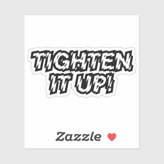 HEUTE! AUFKLEBER (Blatt)